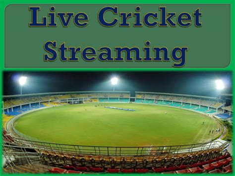 Cricket Streams 